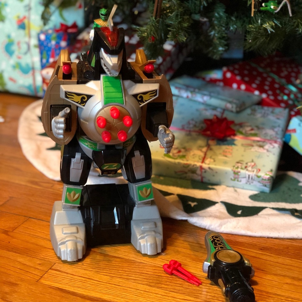Imaginext Power Rangers Green Ranger Dragonzord
